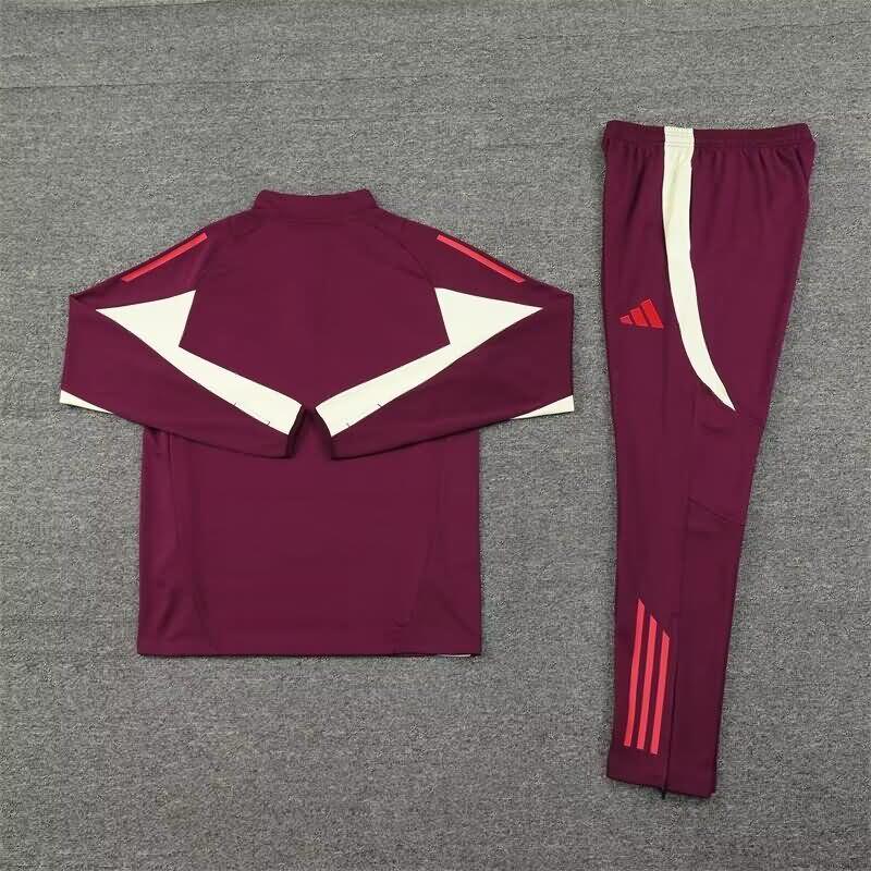 Bayern Munich Soccer Tracksuit Red Replica 24/25