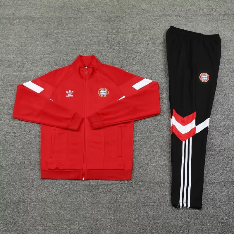 Bayern Munich Soccer Tracksuit 05 Red Replica 24/25