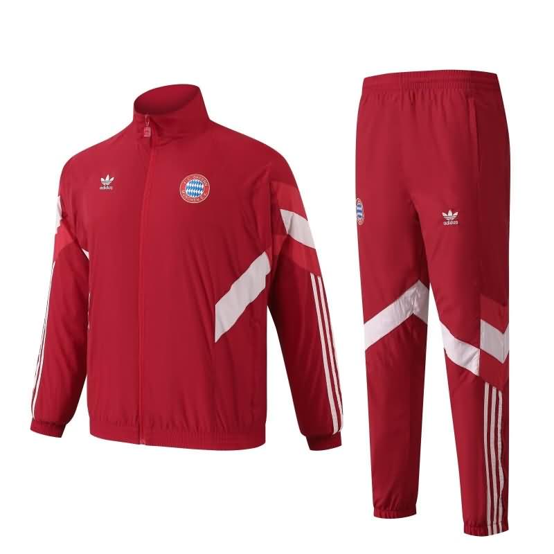 Bayern Munich Soccer Tracksuit Red Replica 24/25