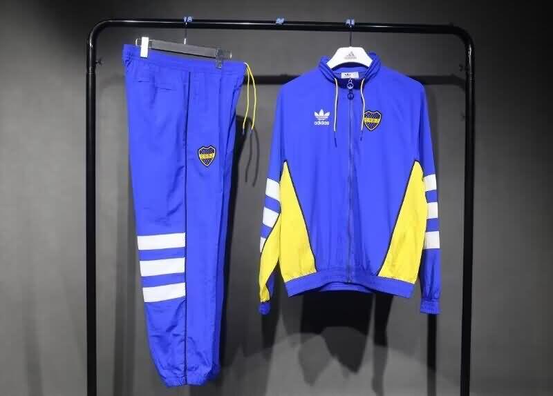 Boca Juniors Soccer Tracksuit 02 Blue Replica 2024