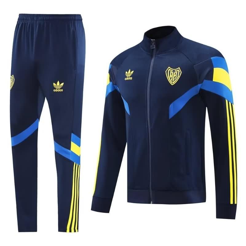 Boca Juniors Soccer Tracksuit Dark Blue Replica 2024