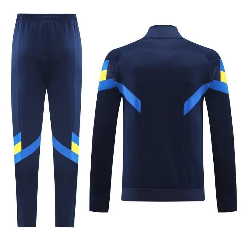 Boca Juniors Soccer Tracksuit Dark Blue Replica 2024