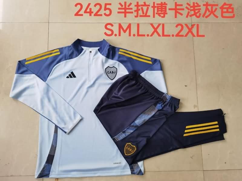 Boca Juniors Soccer Tracksuit Light Blue Replica 2024