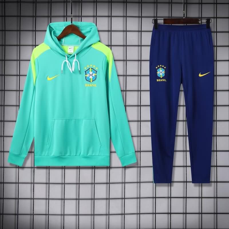 Brazil Soccer Tracksuit 02 Green Replica 2024