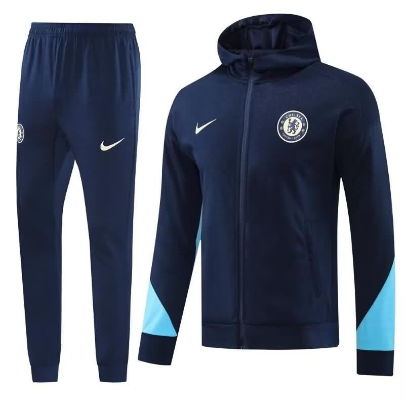 Chelsea Soccer Tracksuit 04 Dark Blue Replica 24/25