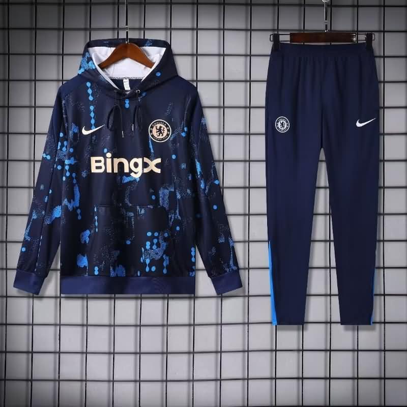 Chelsea Soccer Tracksuit 05 Dark Blue Replica 24/25