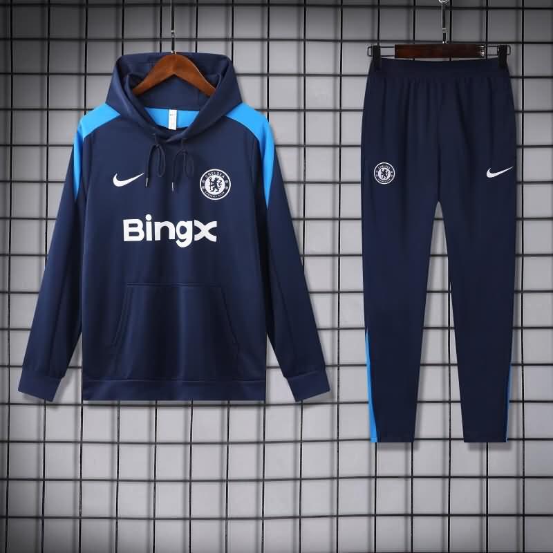 Chelsea Soccer Tracksuit 06 Dark Blue Replica 24/25