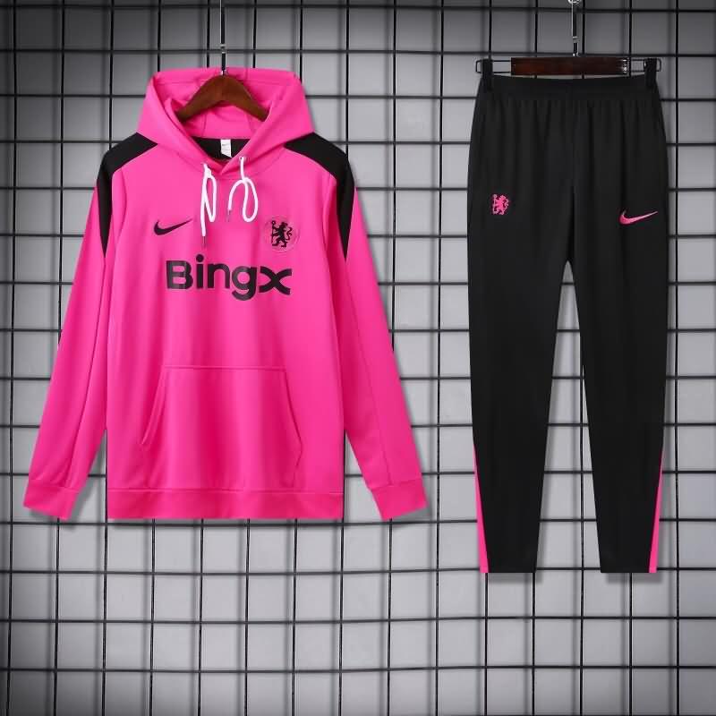 Chelsea Soccer Tracksuit Pink Replica 24/25