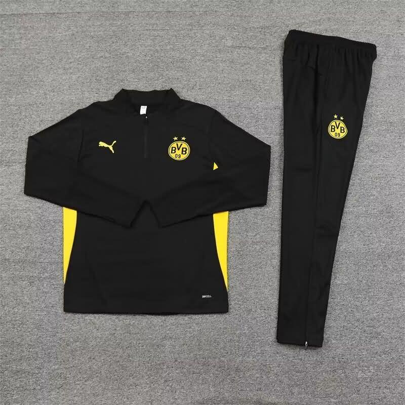 Dortmund Soccer Tracksuit Black Replica 24/25