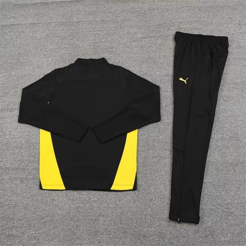 Dortmund Soccer Tracksuit Black Replica 24/25