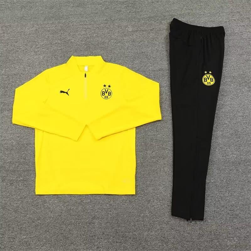 Dortmund Soccer Tracksuit 03 Yellow Replica 24/25