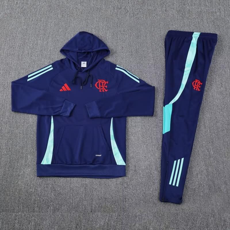 Flamengo Soccer Tracksuit Dark Blue Replica 24/25