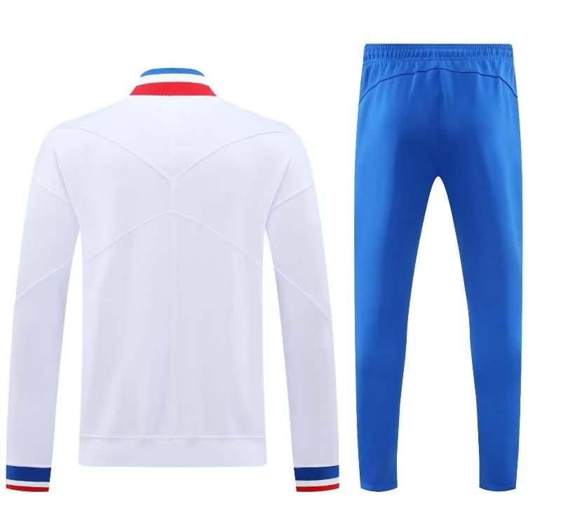 France Soccer Tracksuit White Replica 2024