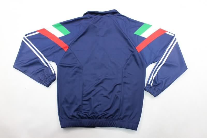 Italy Soccer Jersey 04 Dark Blue Replica 2024