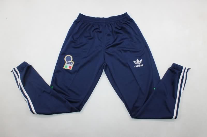 Italy Soccer Jersey 04 Dark Blue Replica 2024