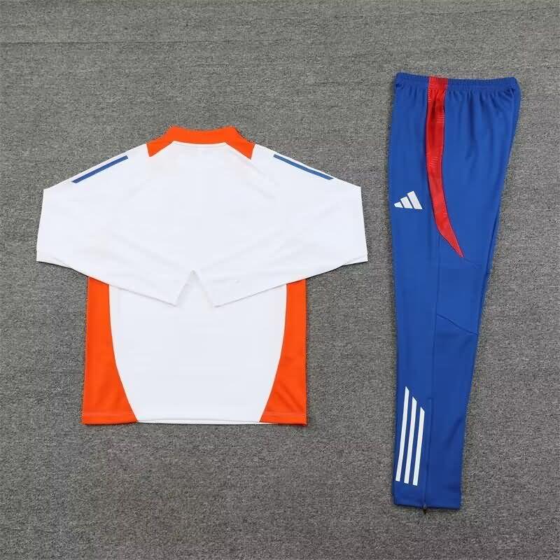 Japan Soccer Tracksuit 03 White Replica 2024