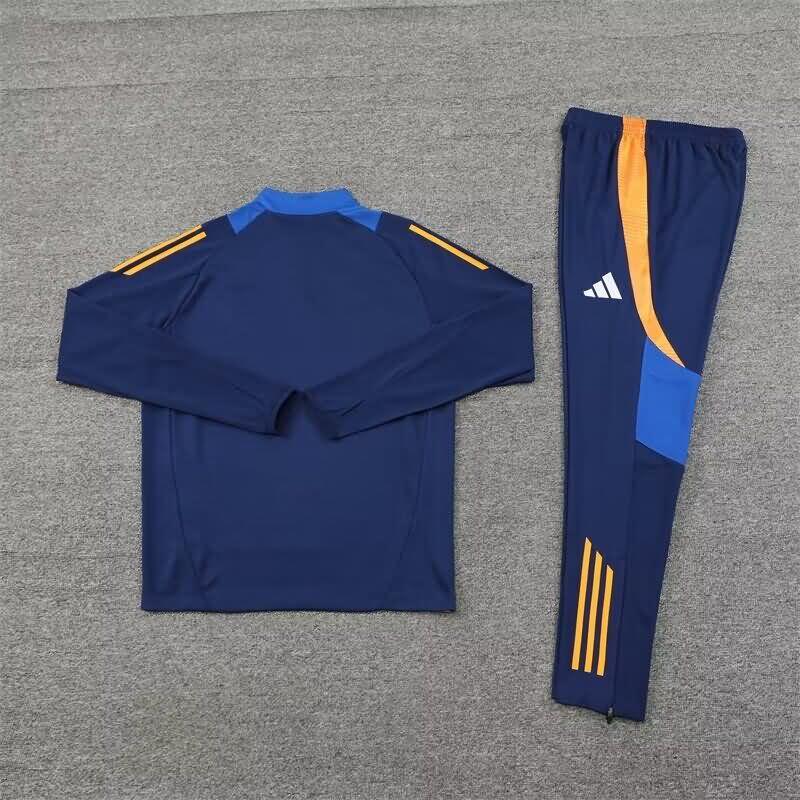 Juventus Soccer Tracksuit Dark Blue Replica 24/25