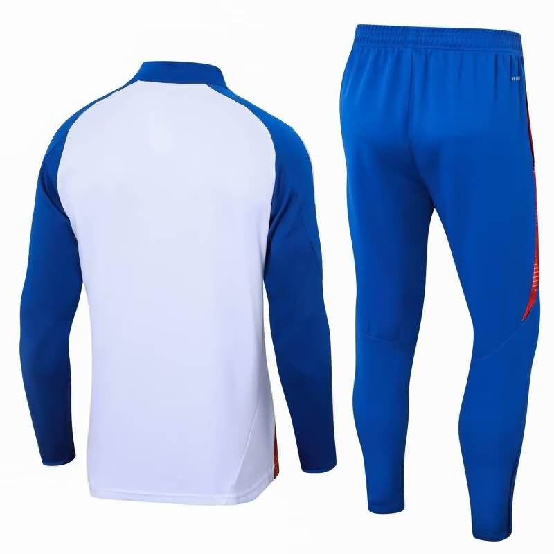 Lyon Soccer Tracksuit White Replica 24/25