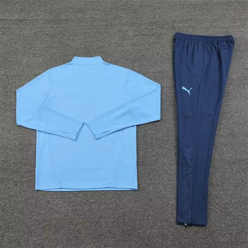 Manchester City Soccer Tracksuit Blue Replica 24/25