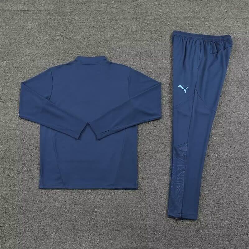 Manchester City Soccer Tracksuit Dark Blue Replica 24/25