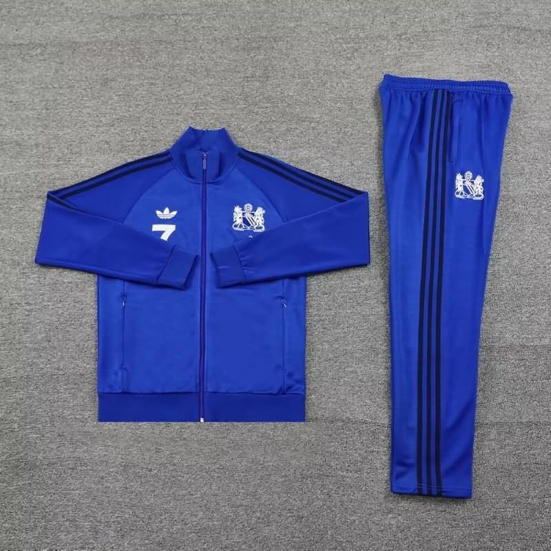 Manchester United Soccer Tracksuit Blue Replica 24/25