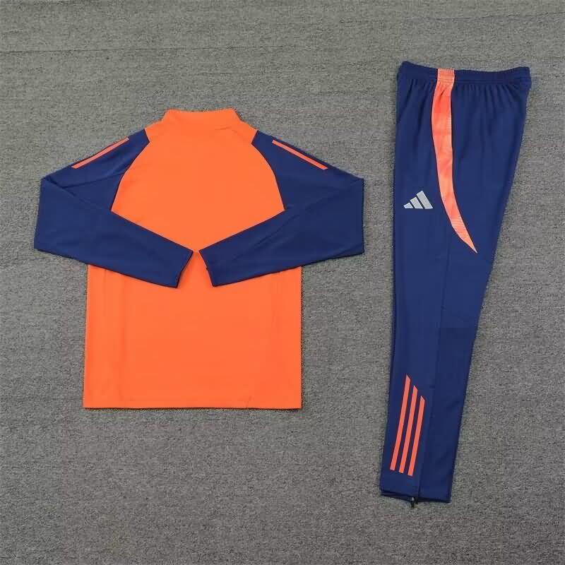 Manchester United Soccer Tracksuit Orange Replica 24/25