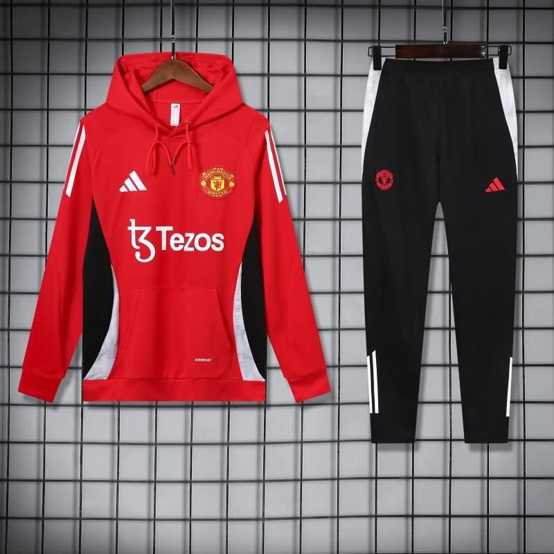 Manchester United Soccer Tracksuit 06 Red Replica 24/25