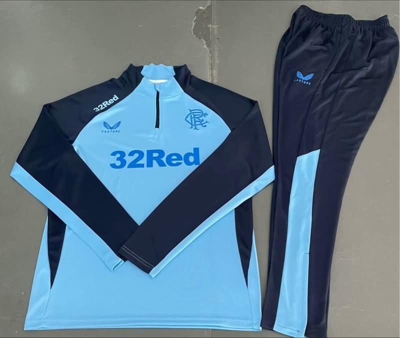 Rangers Soccer Tracksuit Blue Replica 24/25