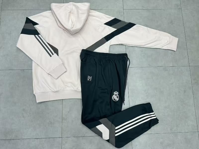 Real Madrid Soccer Tracksuit 04 Beige Replica 24/25