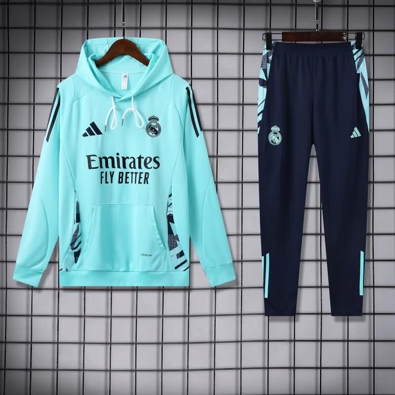 Real Madrid Soccer Tracksuit 02 Green Replica 24/25