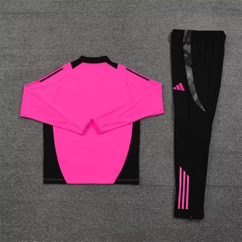 Real Madrid Soccer Tracksuit 02 Pink Replica 24/25