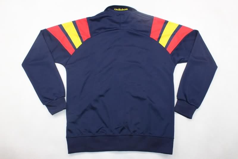 Spain Soccer Tracksuit 03 Dark Blue Replica 2024