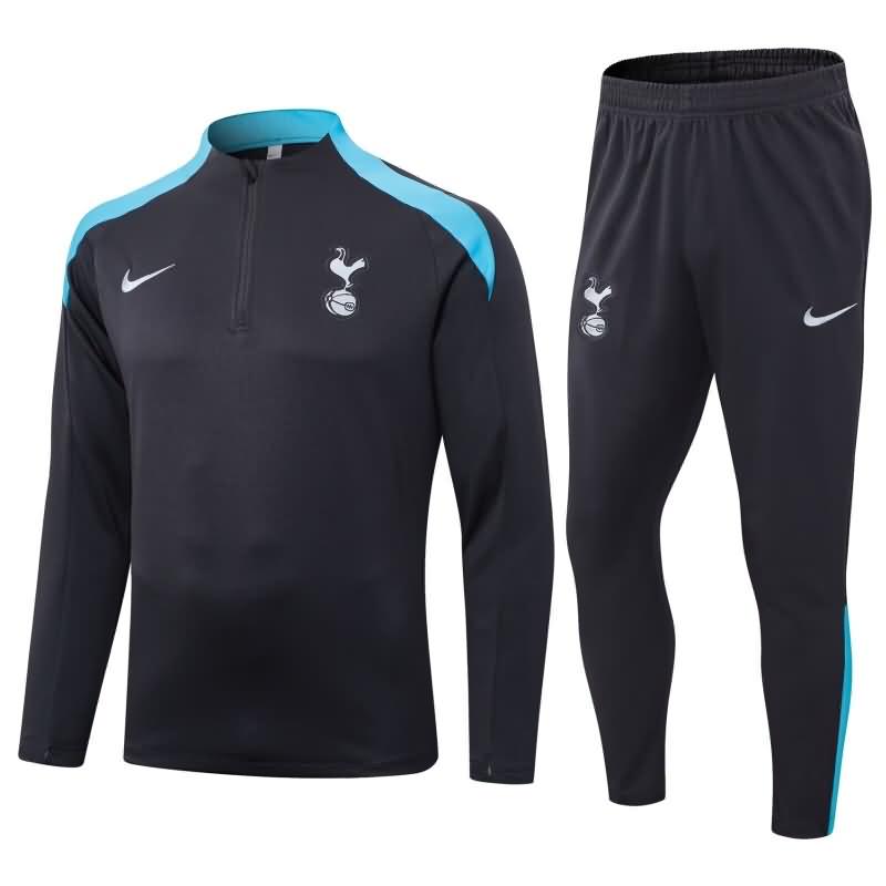 Tottenham Hotspur Soccer Tracksuit Black Replica 24/25