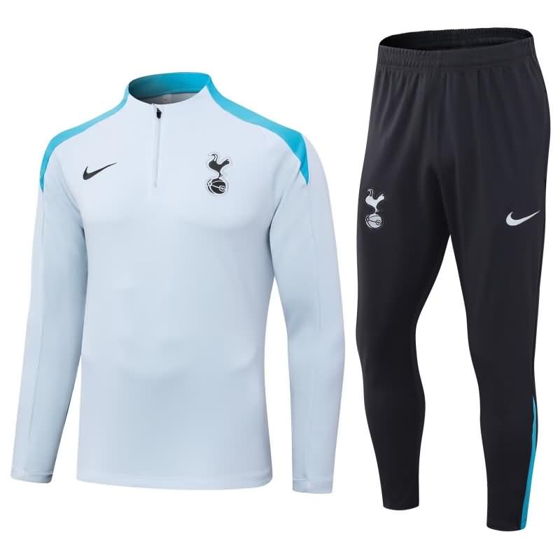 Tottenham Hotspur Soccer Tracksuit Grey Replica 24/25