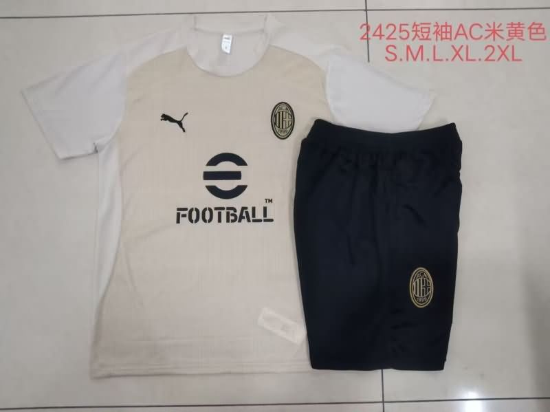 AC Milan Training Sets Grey Replica 24/25