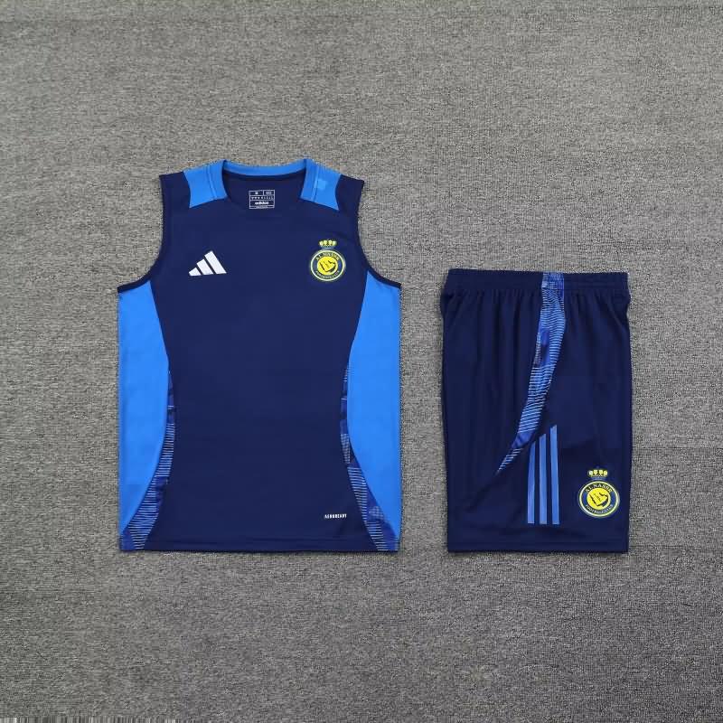 Al Nassr FC Training Jersey 02 Dark Blue Replica 24/25