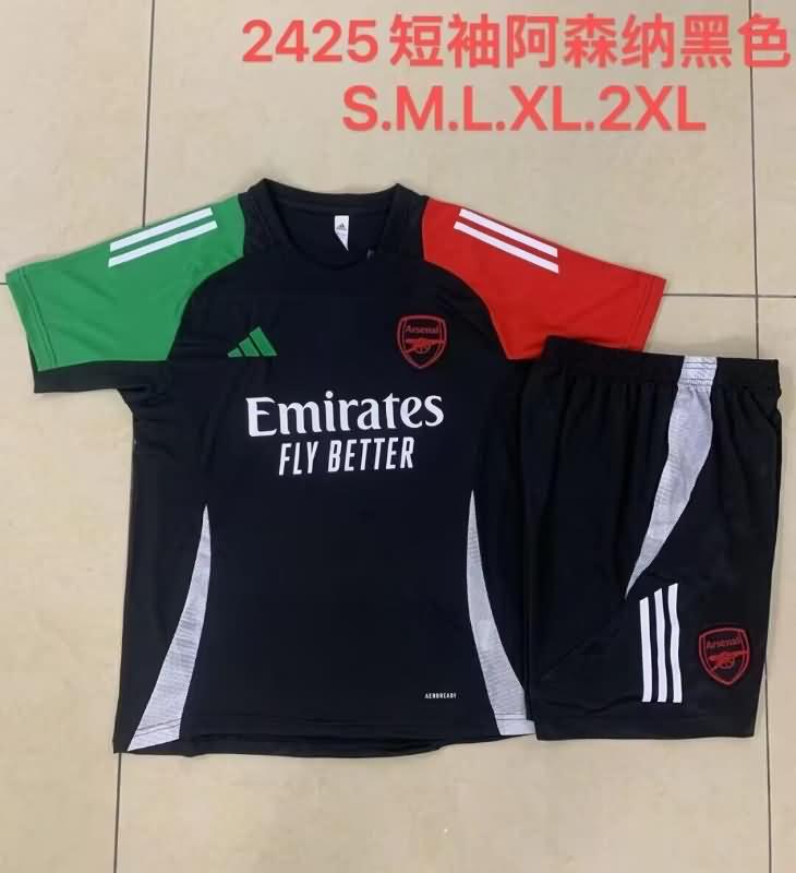 Arsenal Training Jersey Black Replica 24/25