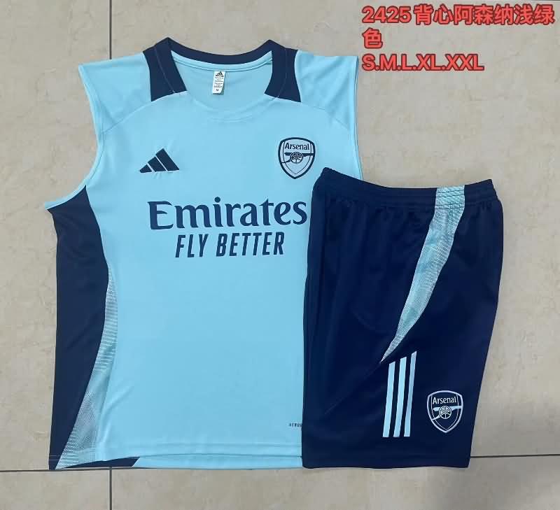 Arsenal Training Jersey 02 Green Replica 24/25