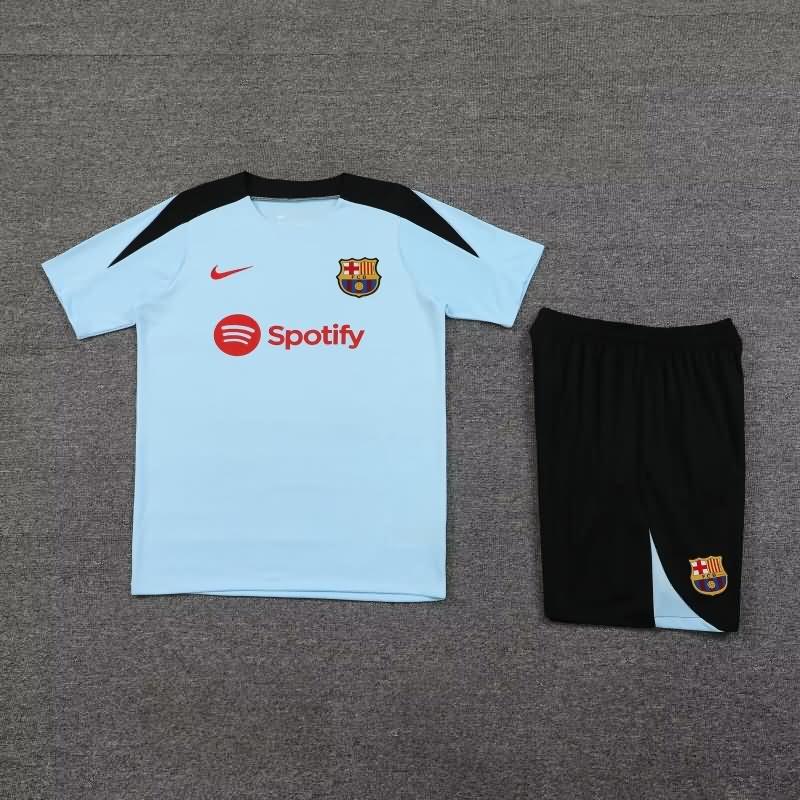 Barcelona Training Jersey 02 Light Blue Replica 24/25