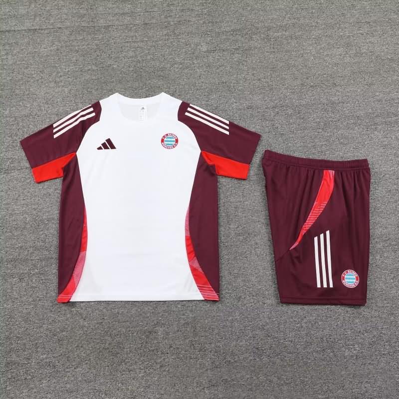 Bayern Munich Training Jersey White Replica 24/25