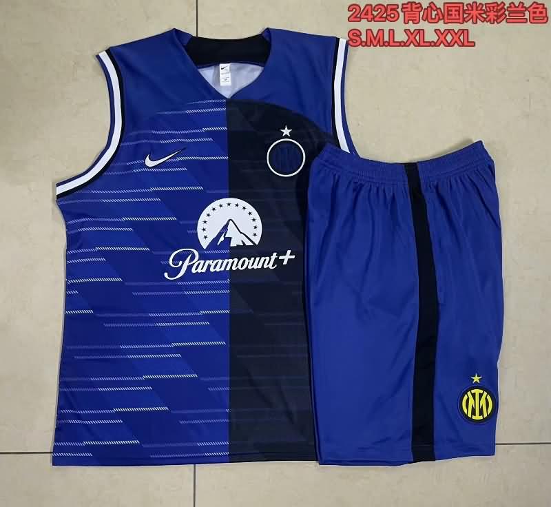 Inter Milan Training Jersey Dark Blue Replica 24/25