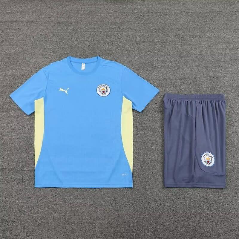 Manchester City Training Jersey 02 Blue Replica 24/25