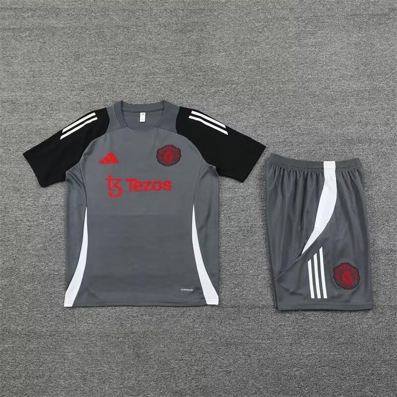 Manchester United Training Jersey Grey Replica 24/25