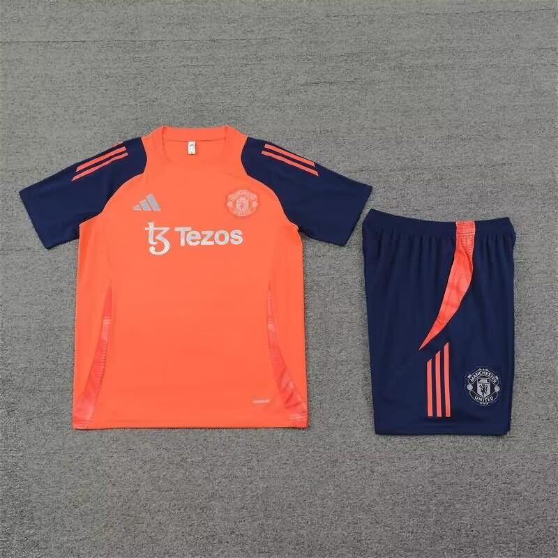 Manchester United Training Jersey Orange Replica 24/25