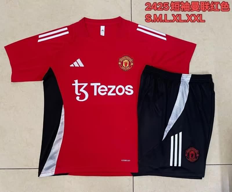 Manchester United Training Jersey Red Replica 24/25