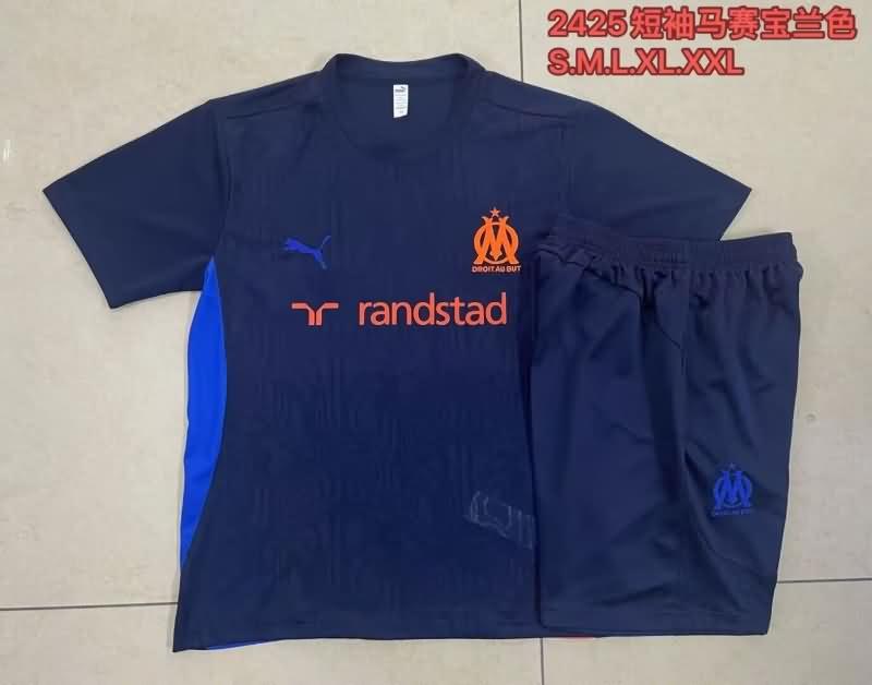 Marseilles Training Jersey Dark Blue Replica 24/25