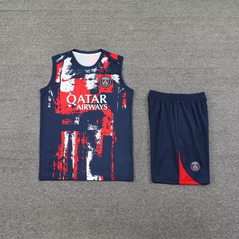 Paris St Germain Training Jersey Dark Blue Replica 24/25