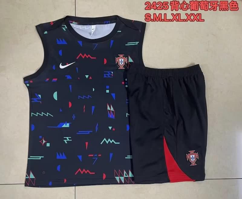 Portugal Training Jersey Dark Blue Replica 24/25