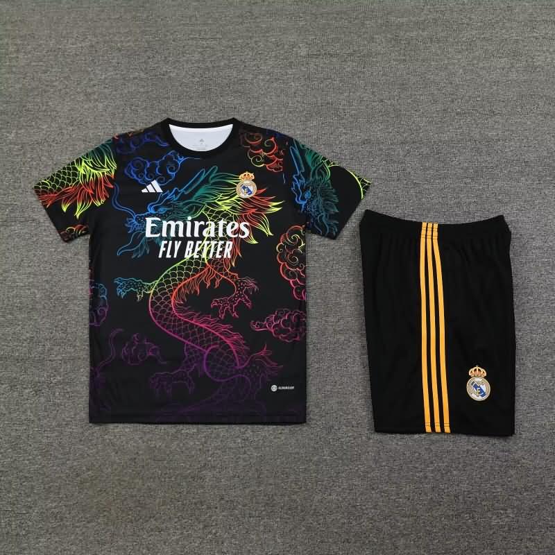 Real Madrid Training Jersey Black Replica 24/25