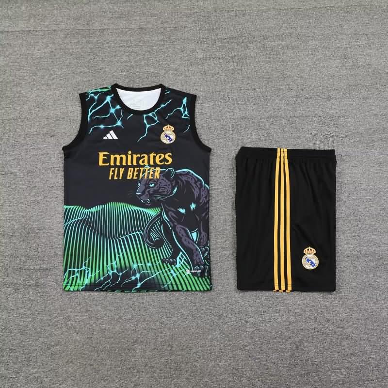 Real Madrid Training Jersey 03 Black Replica 24/25